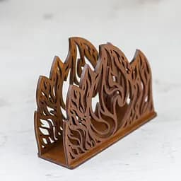 Дерев'яна серветниця VANZA BONFIRE walnut - мініатюра 2