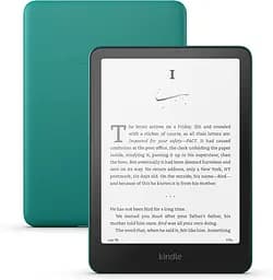 Електронна книга Amazon Kindle Paperwhite 12th Gen 2024 Jade, 16GB, дисплей 7 E Ink Carta, HD-екран, покриття антивідблиску, підсвічування, сенсорний екран, Bluetooth/Wi-Fi, захист від вологи, 300 dpi, зелена