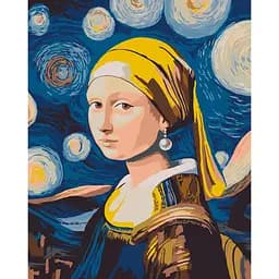 Набір для розпису ArtCraft Мона з перловою сережкою 40х50 см (10181-AC)