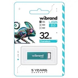 Flash Wibrand USB 2.0 Chameleon 32Gb Light blue - мініатюра 2