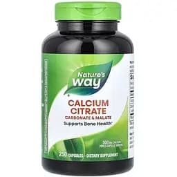 Кальция цитрат Nature's Way 500 мг 250 капсул