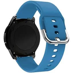 Ремінець Universal 22 mm Silicone Design Samsung/Amazfit/Huawei Navy Blue