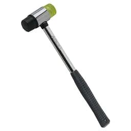 Молоток-киянка Sigma с резино-полиуретановым бойком 370 г металлическая обрезиненная рукоятка (4317151)