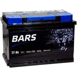 Акумулятор Bars 77Ah Ев (-/+) 670EN 278x175x190 мм