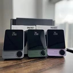 Повербанк MagSafe Power Bank Q9 бездротовий з бездротовою зарядкою для iPhone 10000 mAh 20W Green - мініатюра 7