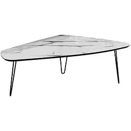 Стіл журнальний Frisco Палацо білий глянець 110х73х36 см