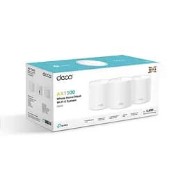 Система WiFi-Mesh Deco X10 AX1500, 1xGE LAN, 1xGE WAN, 3мод TP-Link teh0017243 - мініатюра 6