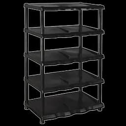 Полиця для взуття Planet, чорна (UP140)