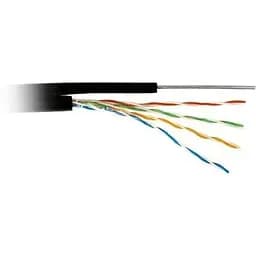 Кабель UTP Cu мідь для зовнішньої прокладки з тросом 4x2x0.50 мм Atcom Premium бухта 305 м (11952)