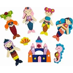 Аплікація Аплі Краплі Зроби сам Русалки (3D-03)