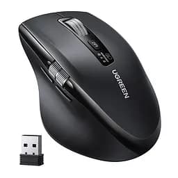 Маніпулятор миша бездротова UGREEN M751 Multi-mode Wireless Mouse Black (UGR-45792) - мініатюра 3