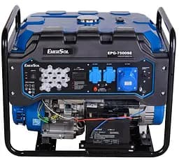 Генератор бензиновий EnerSol 7/7.5 кВт EPG-7500SE