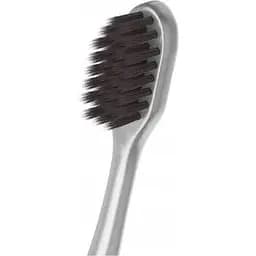 Зубна щітка Colgate High Dens Charcoal 2 шт. фіолетово-жовта - мініатюра 2
