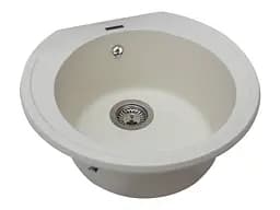 Кухонна мийка Miraggio TULUZA jasmine (0000047) Граніт, Врізна, Жасмин - мініатюра 3