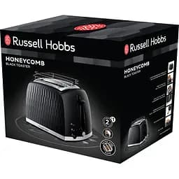 Тостер Russell Hobbs Honeycomb 850 Вт чорний (26061-56) - мініатюра 2