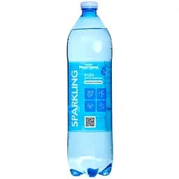 Вода питьевая Aqua Миргород Sparkling природная сильногазированная 1 л
