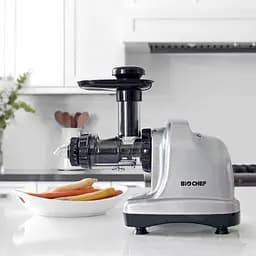 Соковитискач BioChef Axis Cold Press Juicer срібло - мініатюра 7