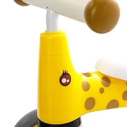 Дитячий триколісний біговел Poppet Жираф Лорі, жовтий (PP-1601Y) - мініатюра 5