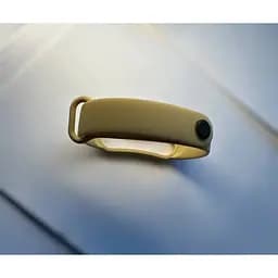 Силіконовий ремінець BeCover для Xiaomi Mi Smart Band 5 / Mi Smart Band 6 Plombir (710493) - мініатюра 3