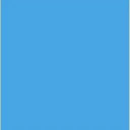 Папір для дизайну Folia Fotokarton A4 (21x29.7см) №33 Пасифік блакитний 300г/м2