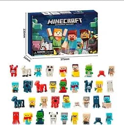 Ігровий набір фігурок "Майнкрафт" LZMH009-3, в наборі 24 героя