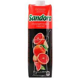 Нектар Sandora Коктейльная коллекция грейпфрутовый неосветленный пастеризованный 950 мл