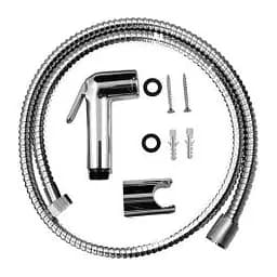 Лійка гігієнічного душу в комплекті зі шлангом 120 см та тримачем Paffoni Minorca chrome ZDUP099CR, Хром