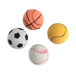 Набір іграшок для котів Fox М'ячі спортивні, 4 шт.