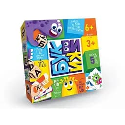 Настольная игра Danko Toys Буквики (укр.) (G-BU-01U)