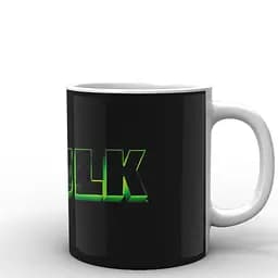 Кухоль GeekLand Халк Hulk Logo HU.02.019 330 мл білий - мініатюра 3