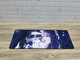 Великий килимок для мишки WorkPlaceShop Anime Геншин Імпакт Райден