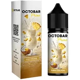 Набор компонентов для самозамеса солевой заправки Octobar Prime 15 мл Pina Colada Пинаколада Ананас Кокос 0-50 мг (19056)