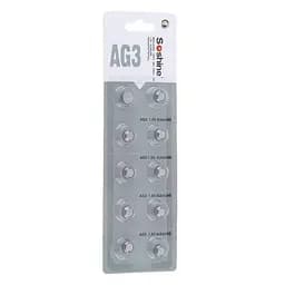 Батарейки Soshine 1.5V AG3, Дискові, LR41, 12 шт