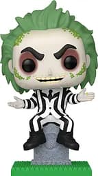 Фігурка Funko Pop Бітлджус з надгробком Beetlejuice with Tombstone 10 см FP B B 1757 - мініатюра 2