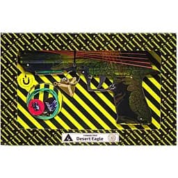 Збірна модель Резинкостріл Сувенір-декор Desert Eagle Якудза DE-Y