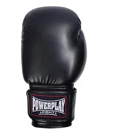 Рукавиці боксерські Power Play PP 3004, Black - 10 унцій - мініатюра 3