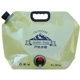 Канистра-пакет для воды на 8 литров с краном 42х31 см LUGI LU-031