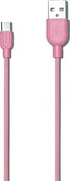 Кабель Remax Souffle Micro-USB Pink