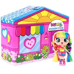 Ігровий набір з лялькою Decora Girlz Дизайнерський магазин наліпок (D1009)