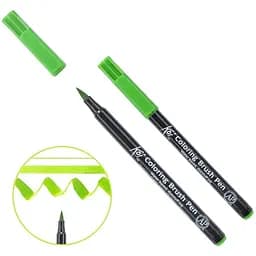 Маркер-кисть акварельная KOI Изумрудная (226) Sakura