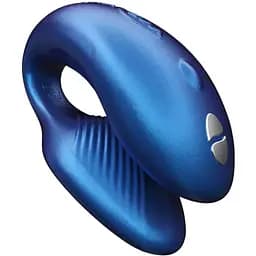 Смарт-вібратор для пар We-Vibe Chorus Cosmic Blue сенсорне керування вібраціями стисненням пульта