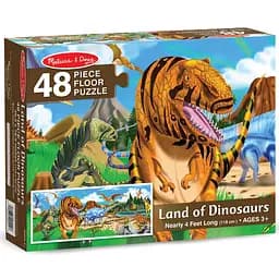 Мега-пазл Melissa&Doug Країна динозаврів, 48 елементів (MD10442) - мініатюра 4