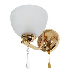 Бра Brille LK-667W/1 E27 FG настінне накладне у спальню