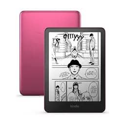 Електронна книга Kindle Paperwhite Signature Edition 2024 Metallic Raspberry, 32GB, дисплей 7 HD E Ink Carta, покриття антивідблиску, підсвічування, сенсорний екран, Bluetooth/Wi-Fi, захист від вологи, 300 dpi, рожева