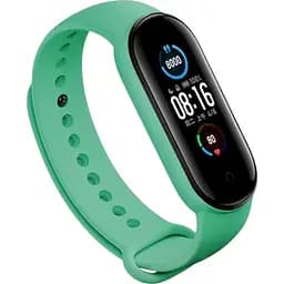 Силіконовий ремінець BeCover для Xiaomi Mi Smart Band 5 / Mi Smart Band 6 Green (705067)
