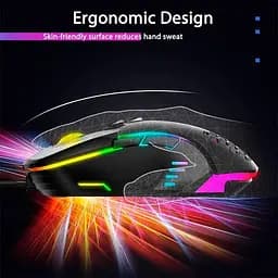 Миша ONIKUMA Gaming CW902 RGB підсвічування чорне - мініатюра 4