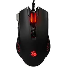 Миша A4Tech V9MA Activated Black, Optical, USB, Bloody, 4000 dpi, Extra Fire Button, підсвічування