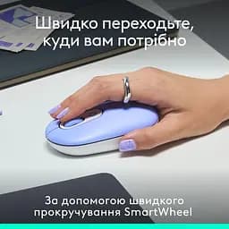 Миша Logitech POP Mouse with Emoji Lilac (910-007414) - мініатюра 3