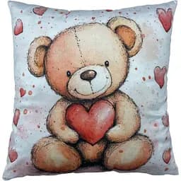 Подушка декоративна Lelit Bear Heart 45х45 см (le2000000300573)