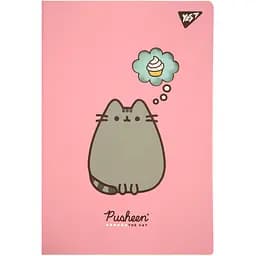 Тетрадь А4 Yes Pusheen с высечкой 40 листов в клетку (681856)